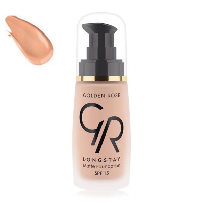 GOLDEN ROSE Longstay Matte Foundation 04